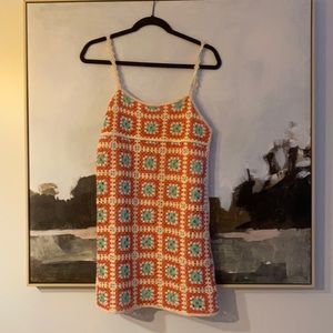 NWOT Zara crochet dress. Size small